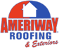 Ameriway roofing & exteriors logo.